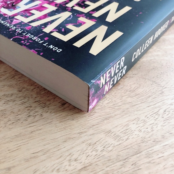 Never Never a novel by Colleen Hoover book paperback - Picture 6 of 6